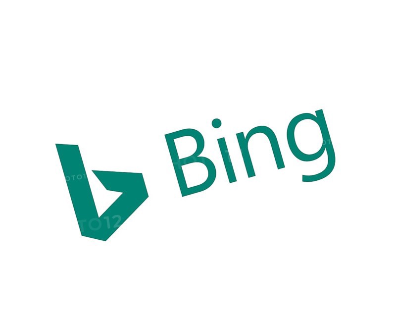 Bing Maps, rotated logo