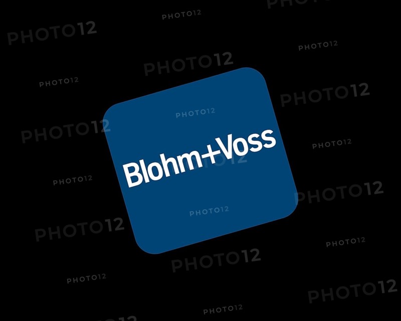 Blohm+Voss, rotated logo