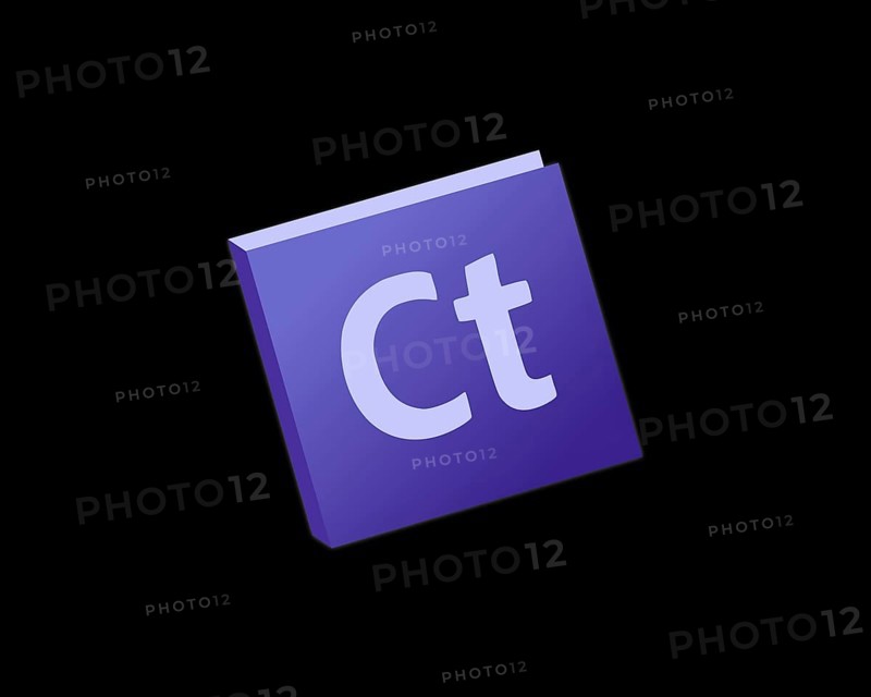 Adobe Contribute, rotated logo