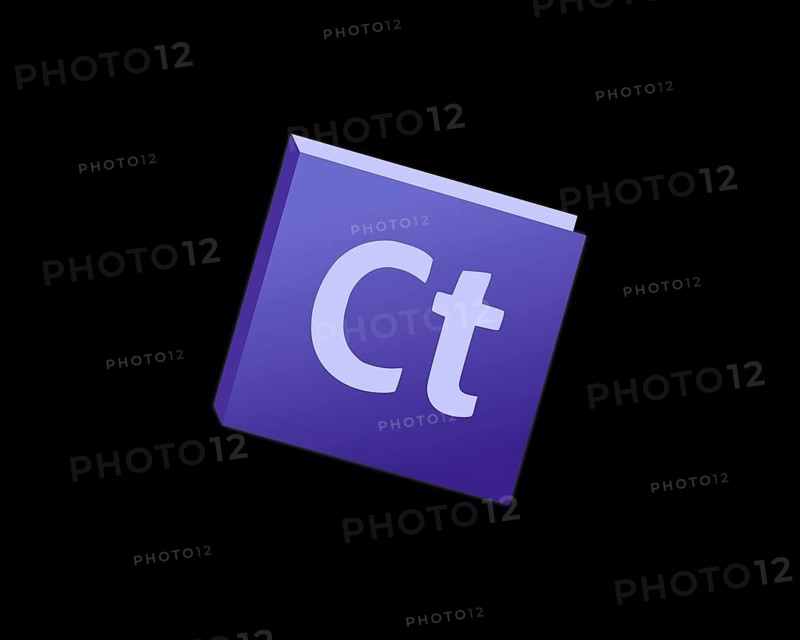 Adobe Contribute, rotated logo