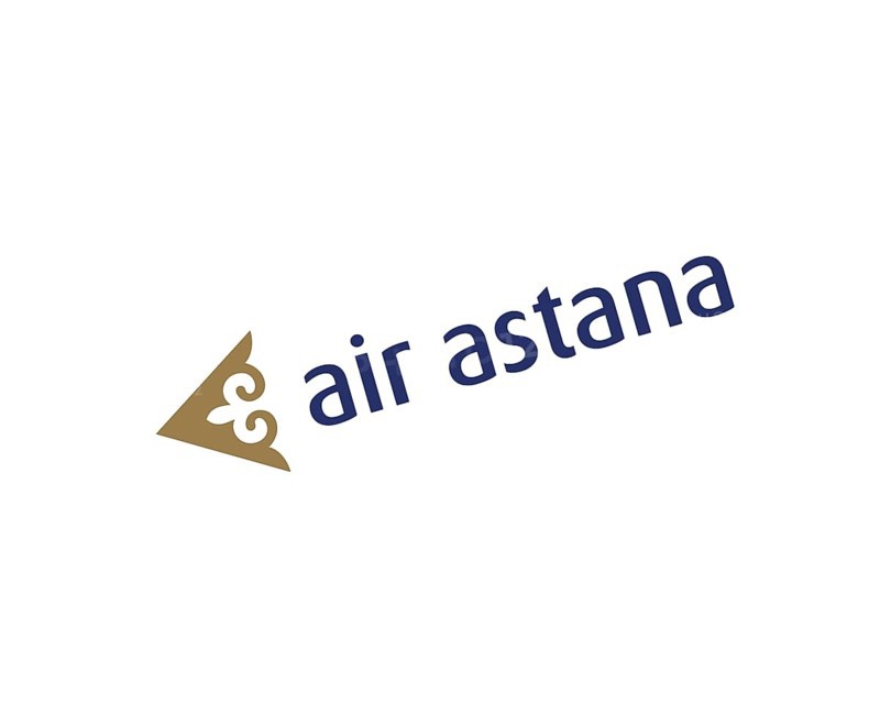 Air Astana, rotated logo