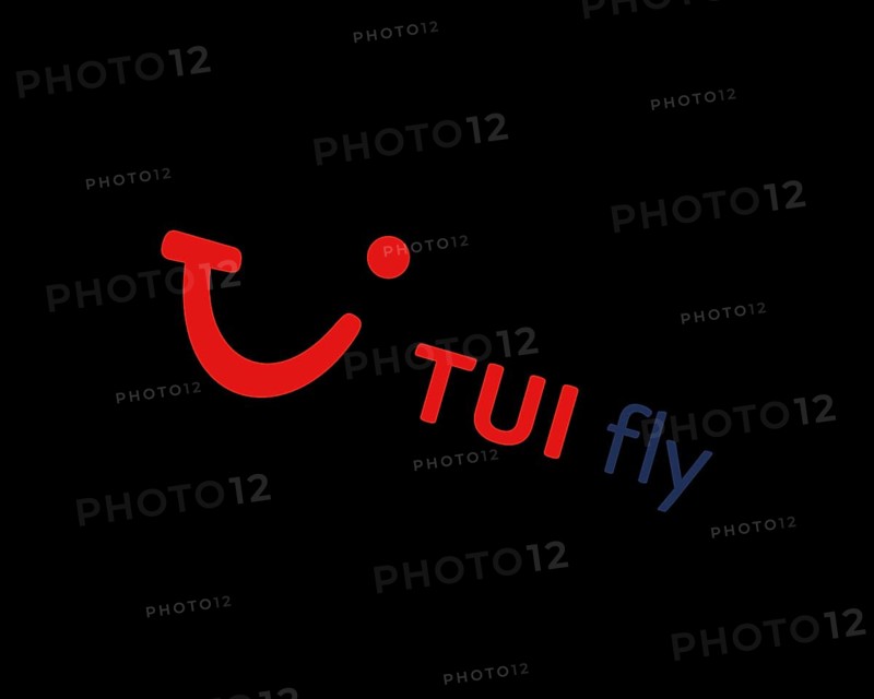 TUI fly Netherlands, rotated logo