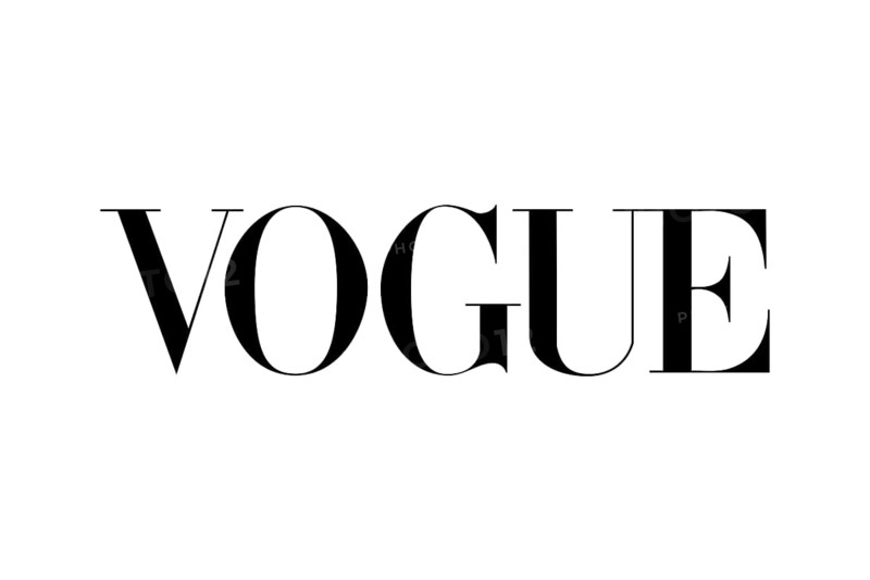 Vogue magazine, Logo