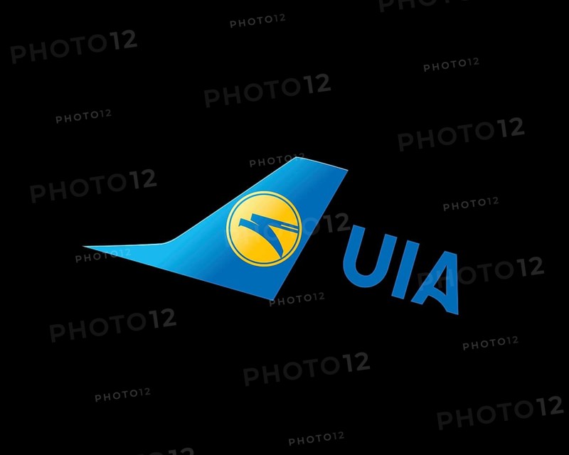 Ukraine International Airline, rotated logo