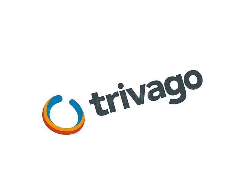 Trivago, rotated logo