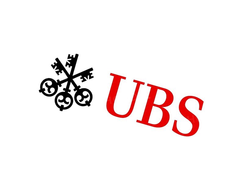 UBS, rotated logo