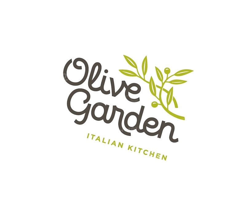 Olive Garden, rotated logo