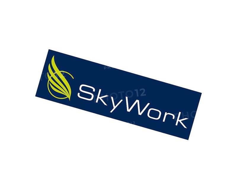 SkyWork Airline, rotated logo