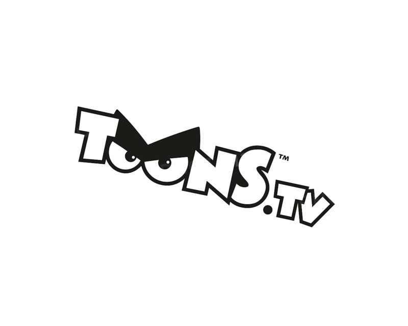 Toons. TV, rotated logo