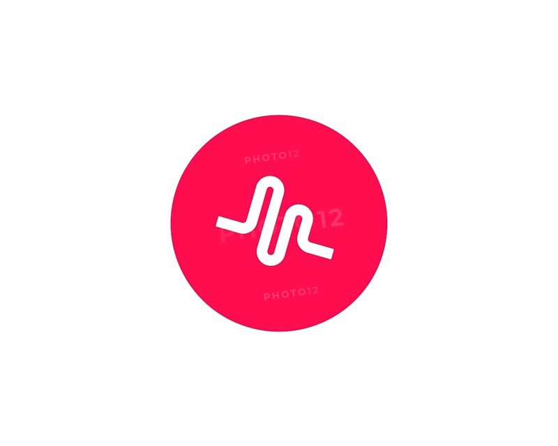 Musical. ly, rotated logo