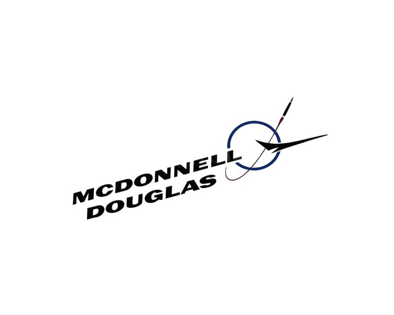 McDonnell Douglas, rotated logo