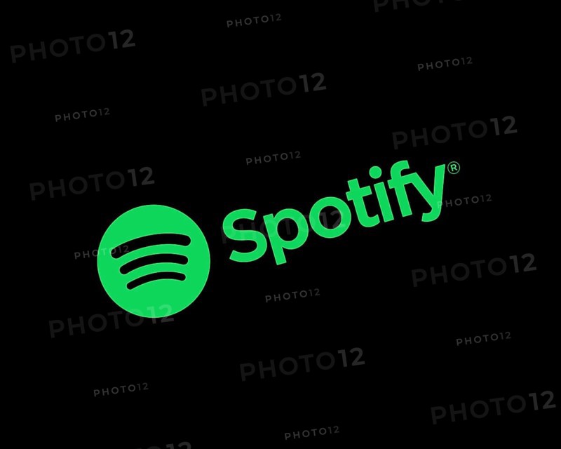 Spotify, rotated logo