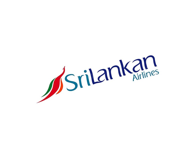 SriLankan Airline, rotated logo