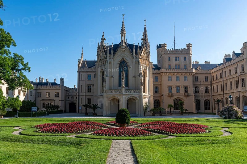 Lednice palace, Unesco site