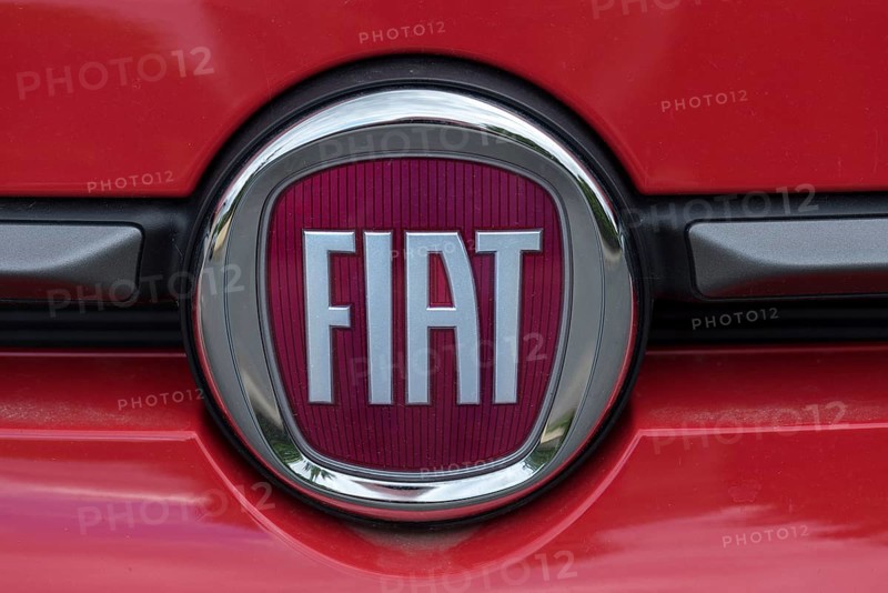 Symbol of the car brand Fiat, Bavaria