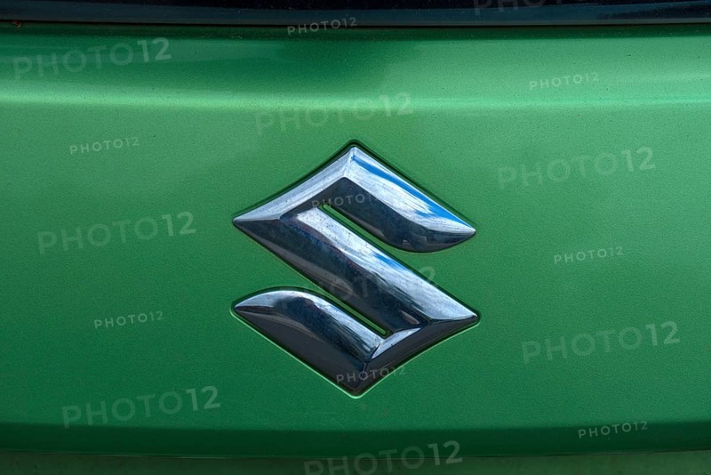 Symbol of the car brand Suzuki, Bavaria