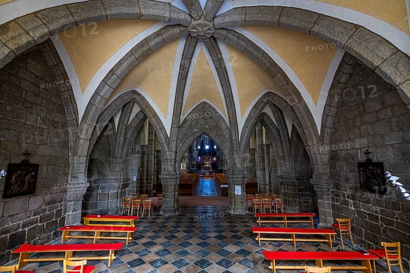Unesco site Jewish Quarter and St Procopius' Basilica in Trebic, Czech Republic