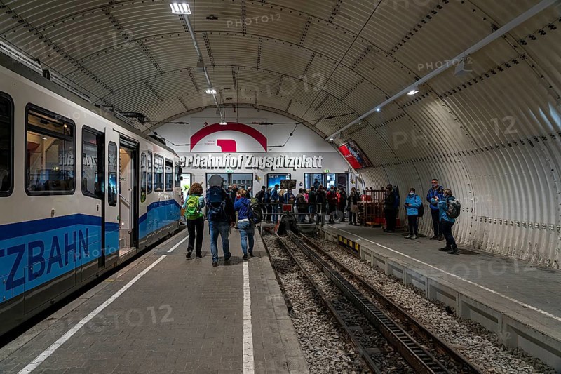 Terminus of the Zugspitzbahn, Garmisch-Partenkirchen