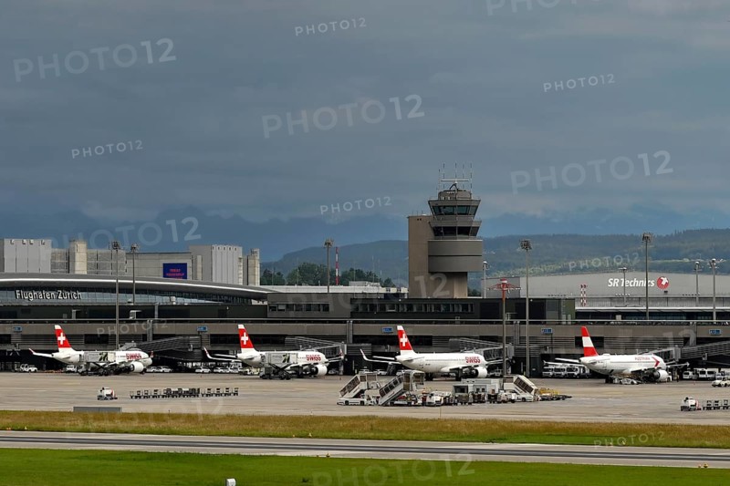 Airport Terminal A and control tower, Zurich Kloten