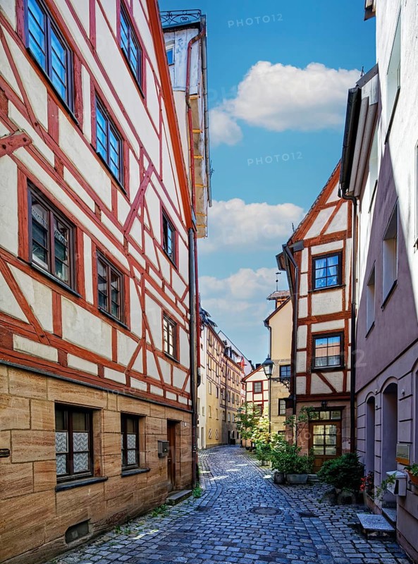 Narrow, winding