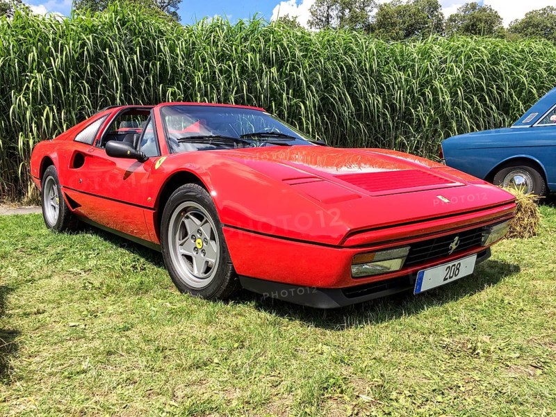Historic classic sports car Ferrari GTS turbo, Classic Days