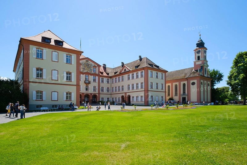 Mainau Castle and St. Mary's Castle Church, Mainau Island
