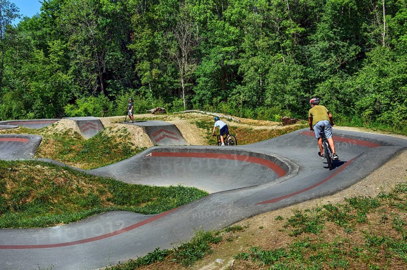 Pump and Kidstrack, Engelhaldepark