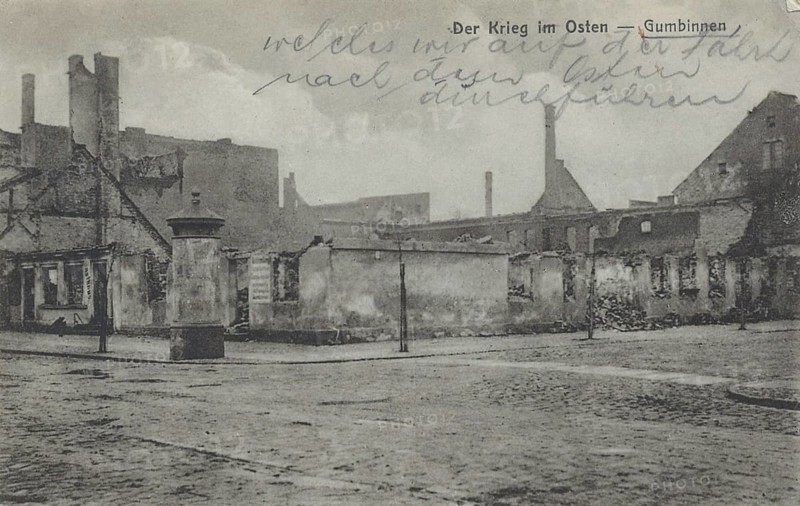 Gumbinnen, the war in the East