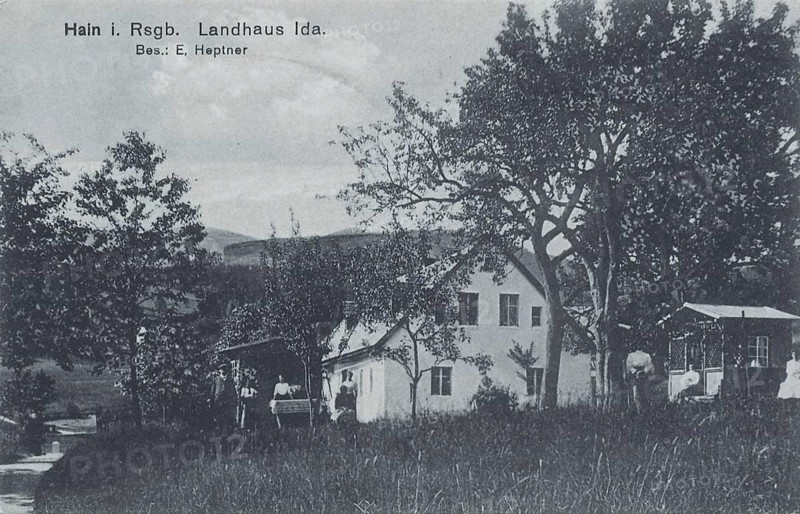 Hain im Riesengebirge, German place name for Przesieka