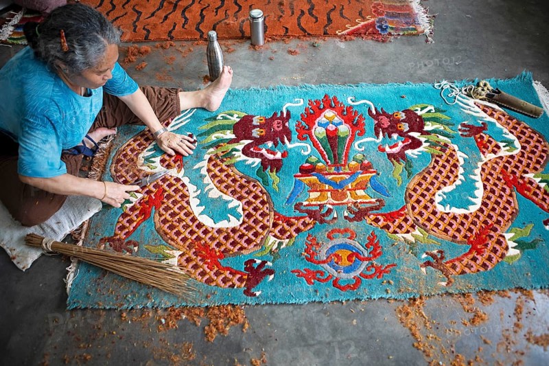 Carpet combing, Dharamsala