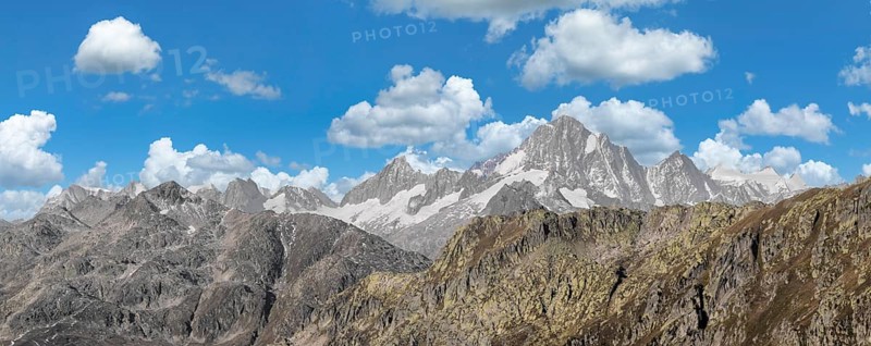 Uri Alps with Galenstock, Winterstock