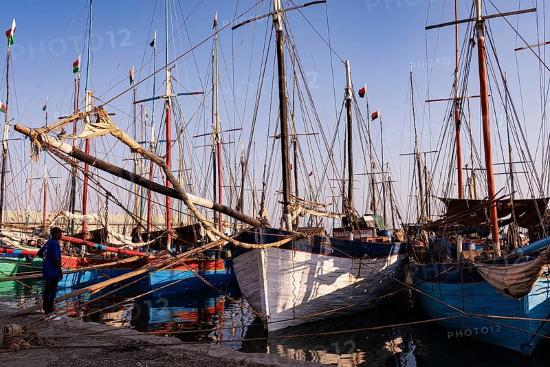 Fishing boats in the Arab quarter, old harbour