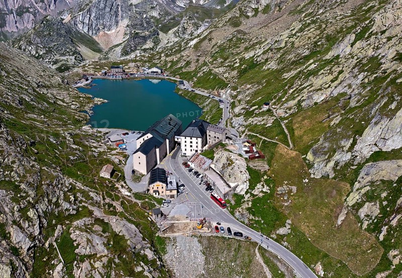 Hospice on the Great St. Bernhard Pass, Valais