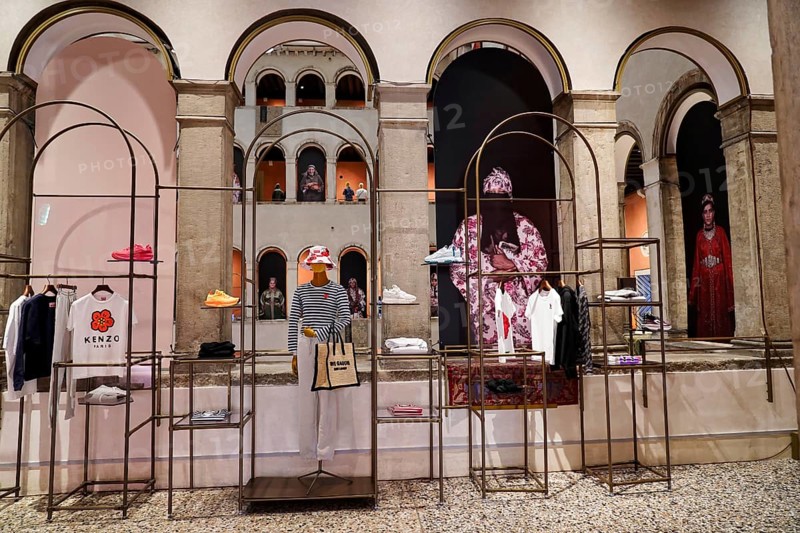 Interior view of the department stores' AMO,