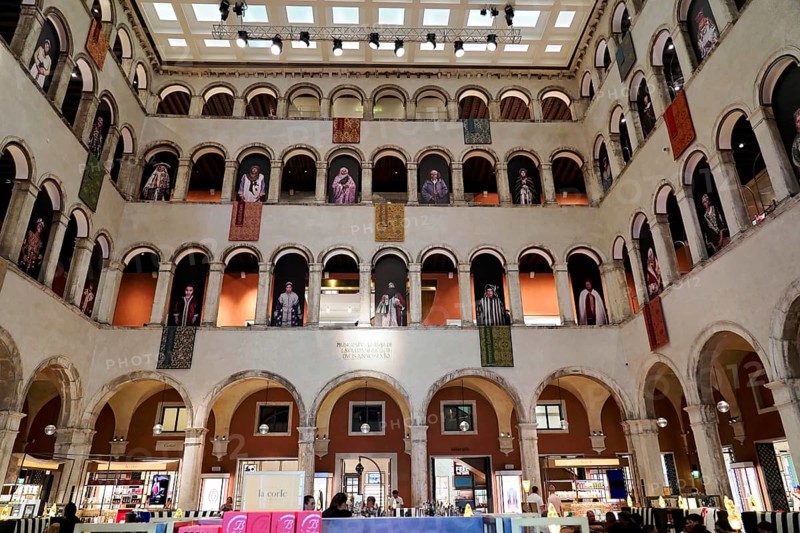 Interior view of the department stores' AMO,