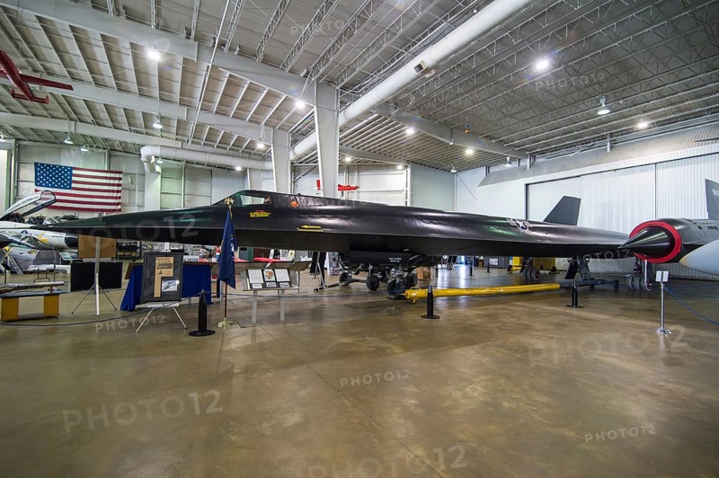 A-12 blackbird spyplane in the USS Alabama Battleship Memorial Park, Mobile