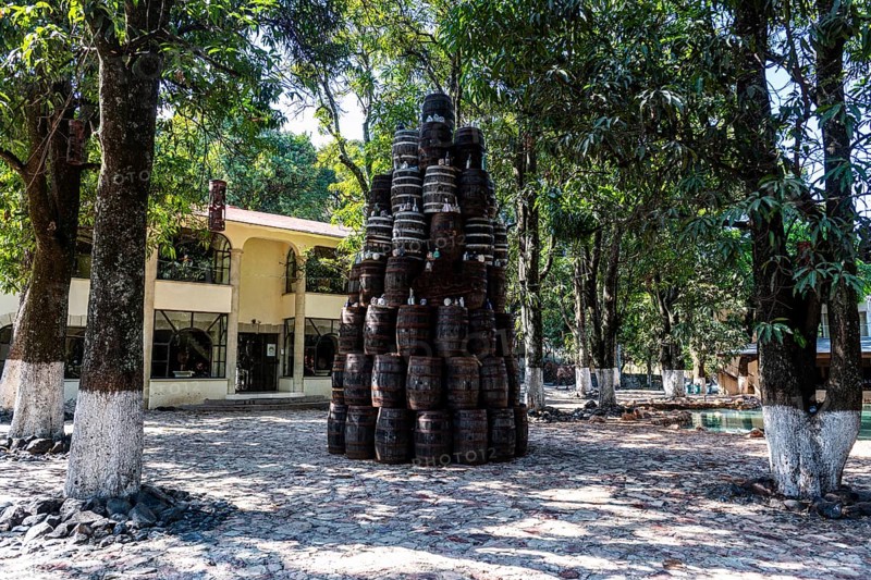 Tequila monument, Tequila Factory La Cofradia