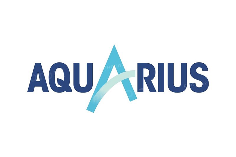 Aquarius beverage company, logo