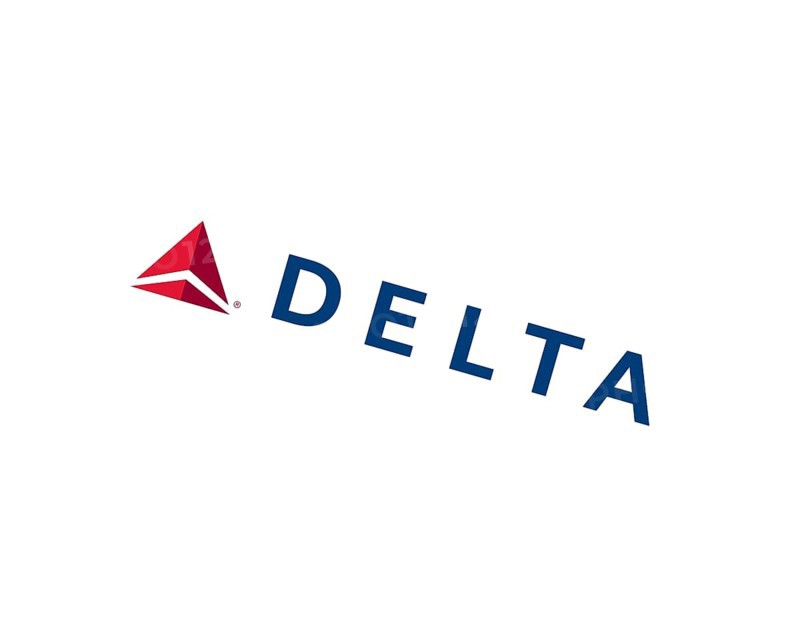 Delta Air Lines, Rotated Logo