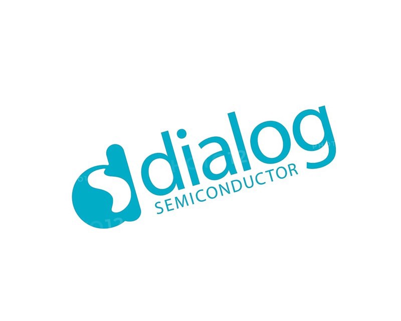 Dialog Semiconductor, rotated logo