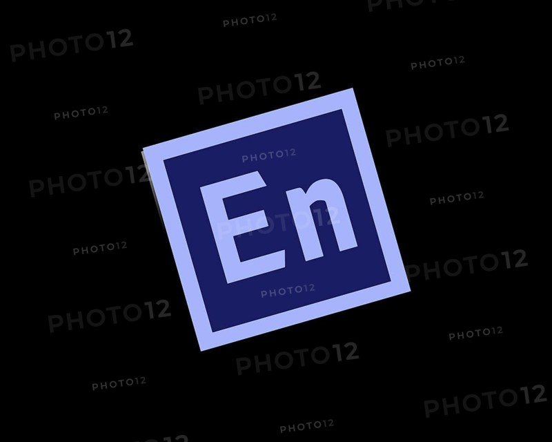 Adobe Encore, rotated logo
