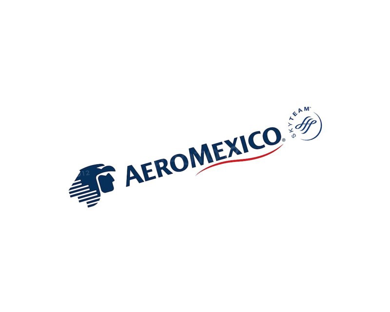 Aeromexico, rotated logo
