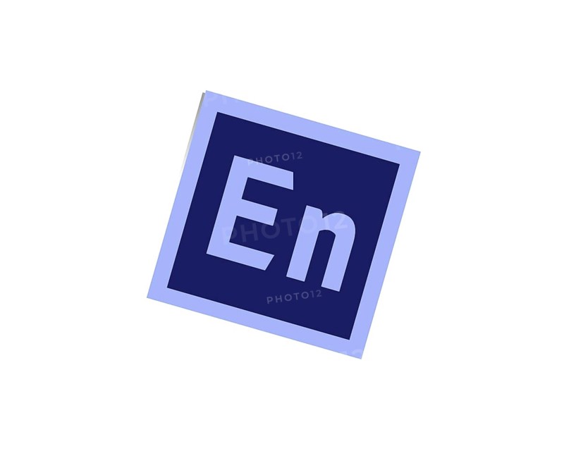 Adobe Encore, rotated logo