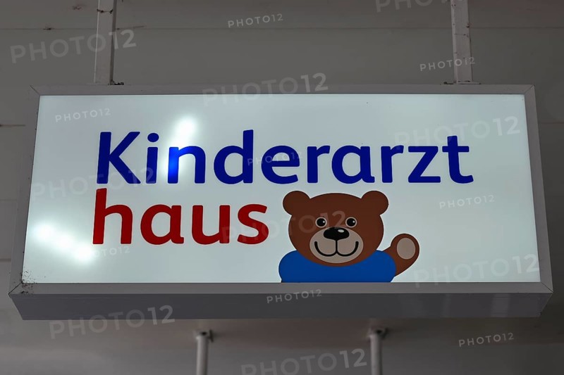 Pediatrician house sign,