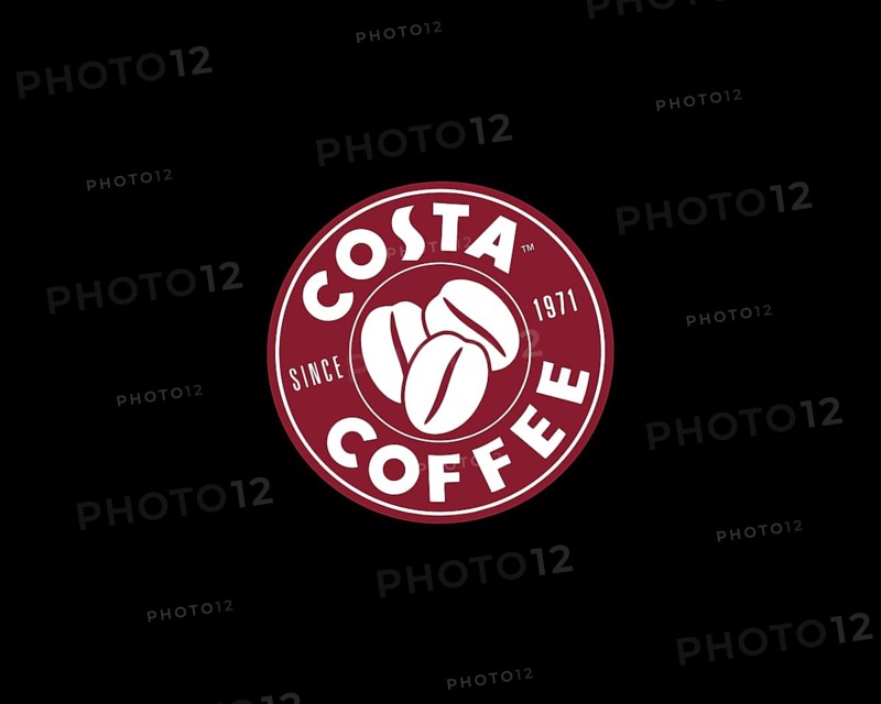 Costa Coffee, rotated logo