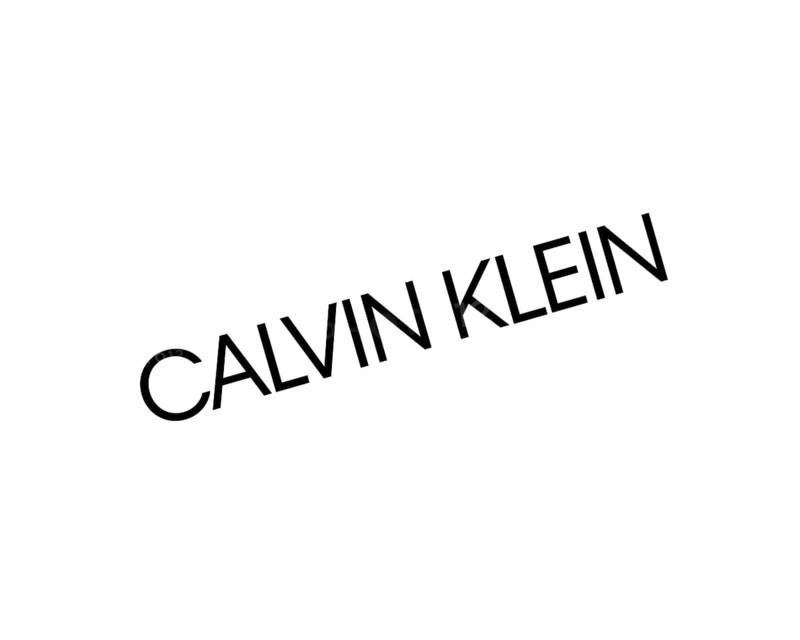 Calvin Klein company, rotated logo