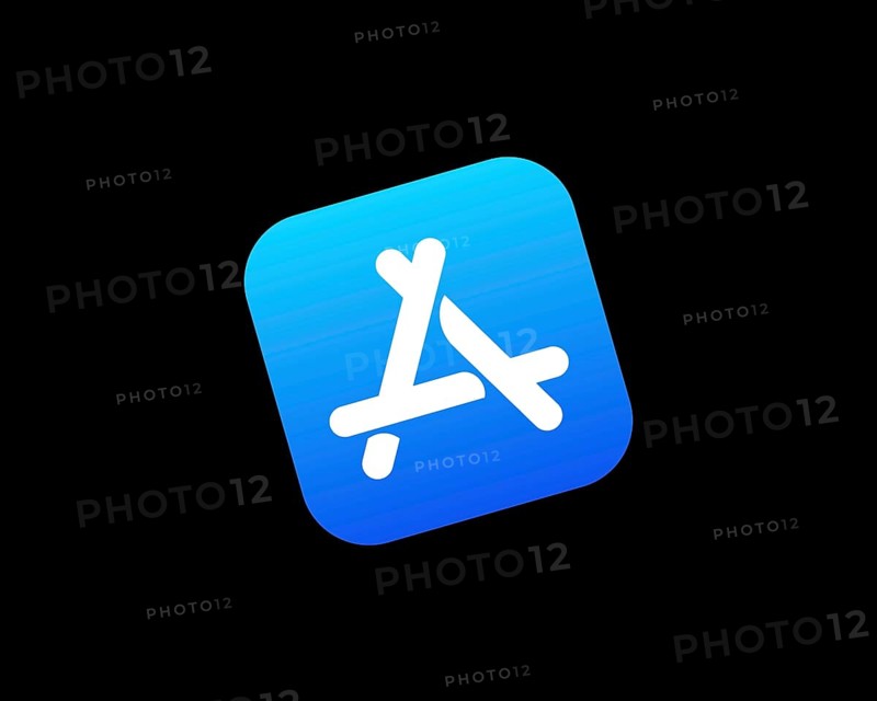 App Store iOS, rotated logo