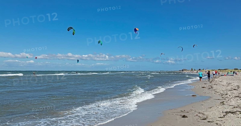 Kitesurfer, Fehmarnsund Bridge