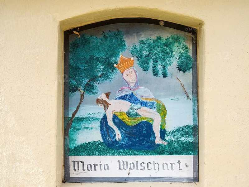Wayside shrine, motif on a wayside shrine