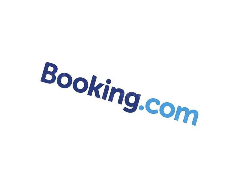 Booking. com, rotated logo